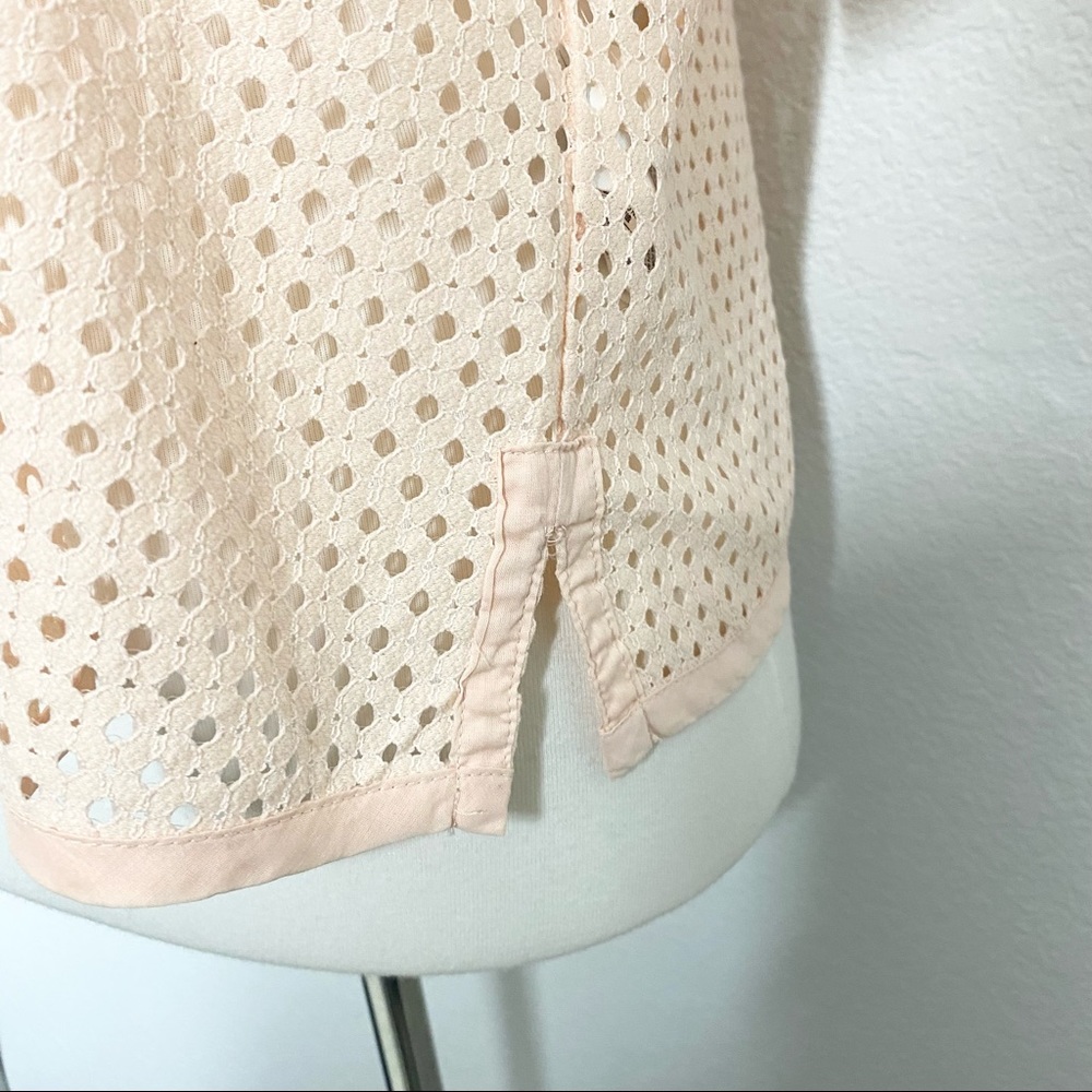 BANANA REPUBLIC Fishnet Blouse - Picture 3 of 7